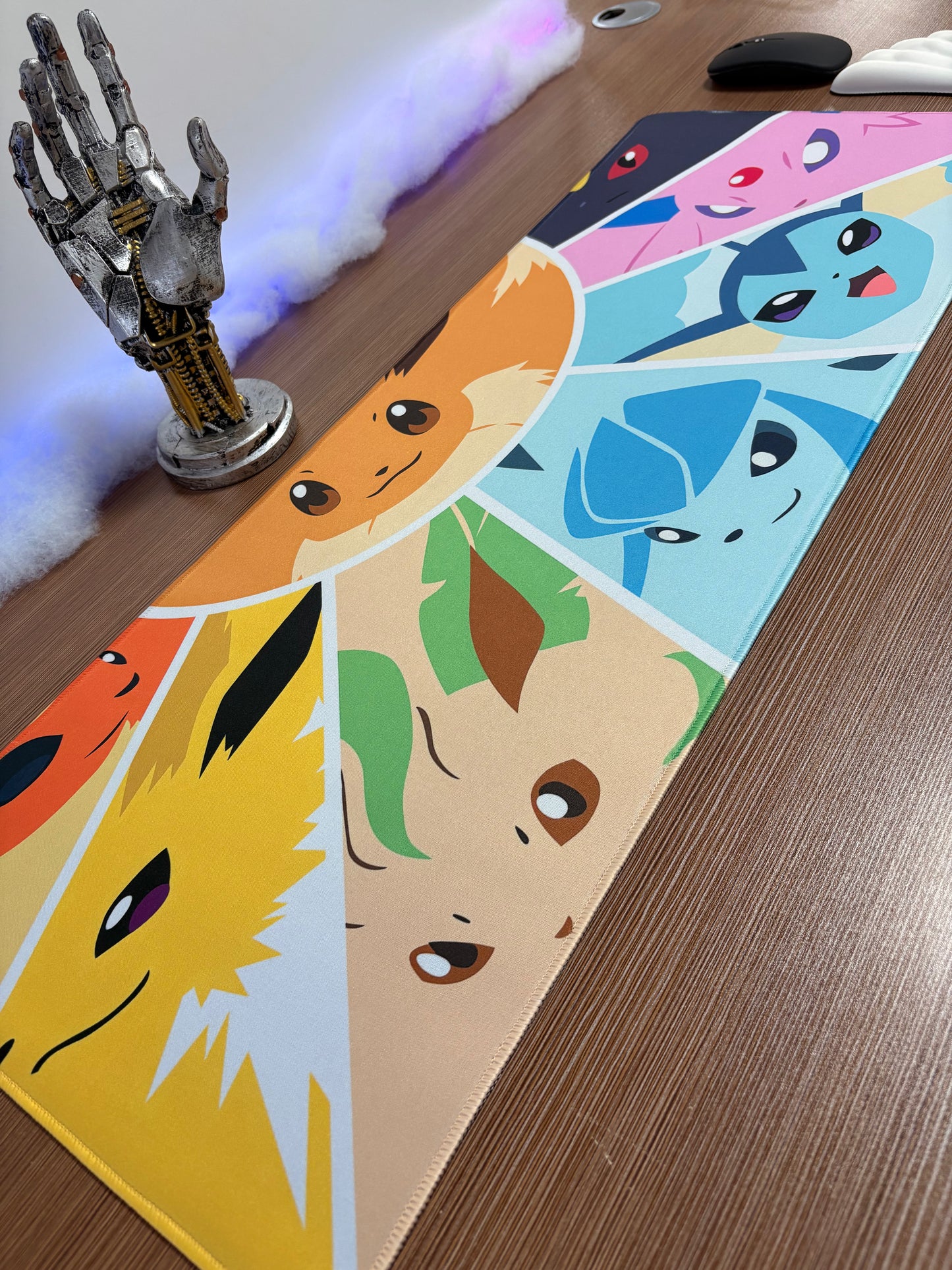 Tapis de bureau XXL Gamer P-Pikachu – Waterproof (800×300 mm) Caoutchouc