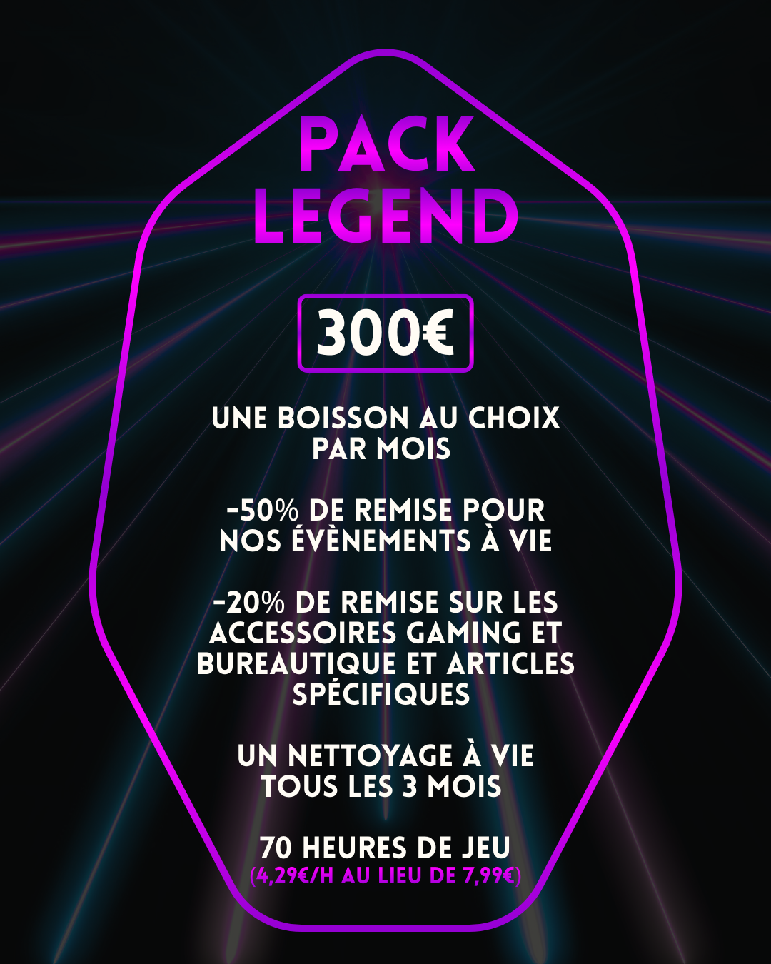 Pack Fondateur - LEGEND