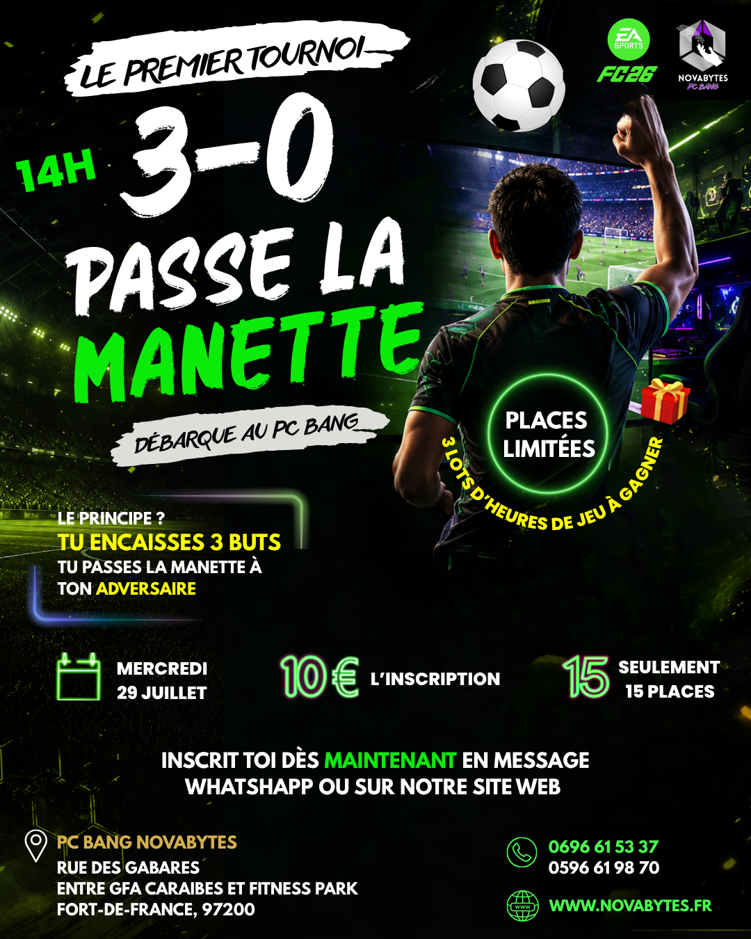 3-0 Passe La Manette