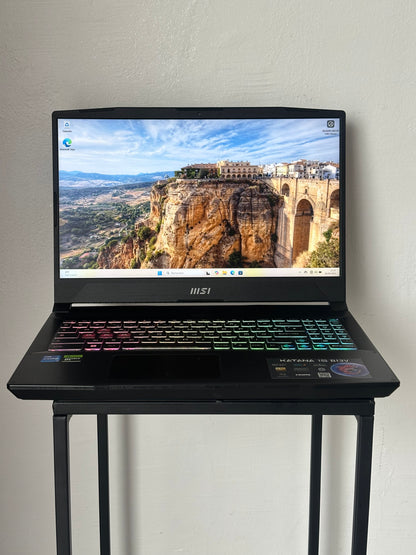 MSI Katana 15 B13VGH – i7 RTX 4070 – Écran 144Hz – 16Go DDR5 – 2x SSD 512Go – Windows 11