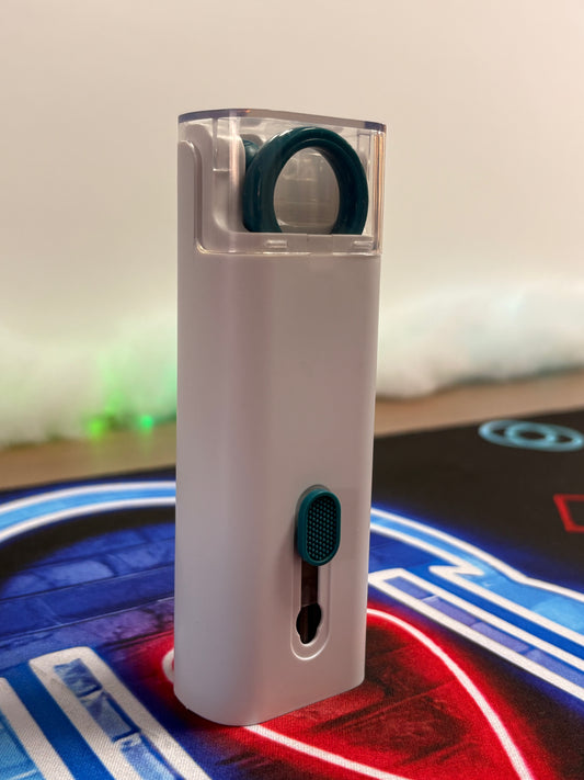 Kit Nettoyage 7-en-1 Ordinateur & Accessoires – Clavier, Écran + AirPods (format nomade)