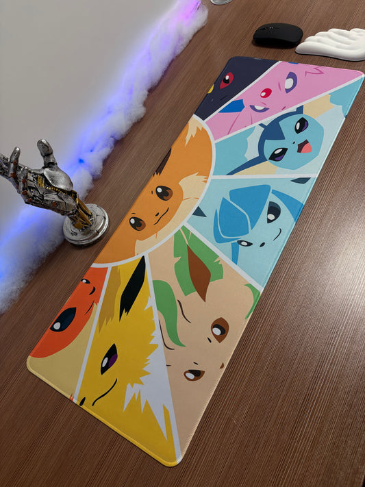 Tapis de bureau XXL Gamer P-Pikachu – Waterproof (800×300 mm) Caoutchouc