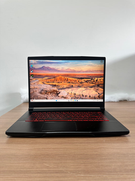 MSI GF63 Thin 11UC – i5 – 16Go RAM – SSD 477Go – GTX 1650 – Écran 144Hz – Windows 11 Famille